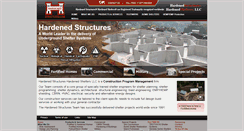 Desktop Screenshot of hardenedstructures.com